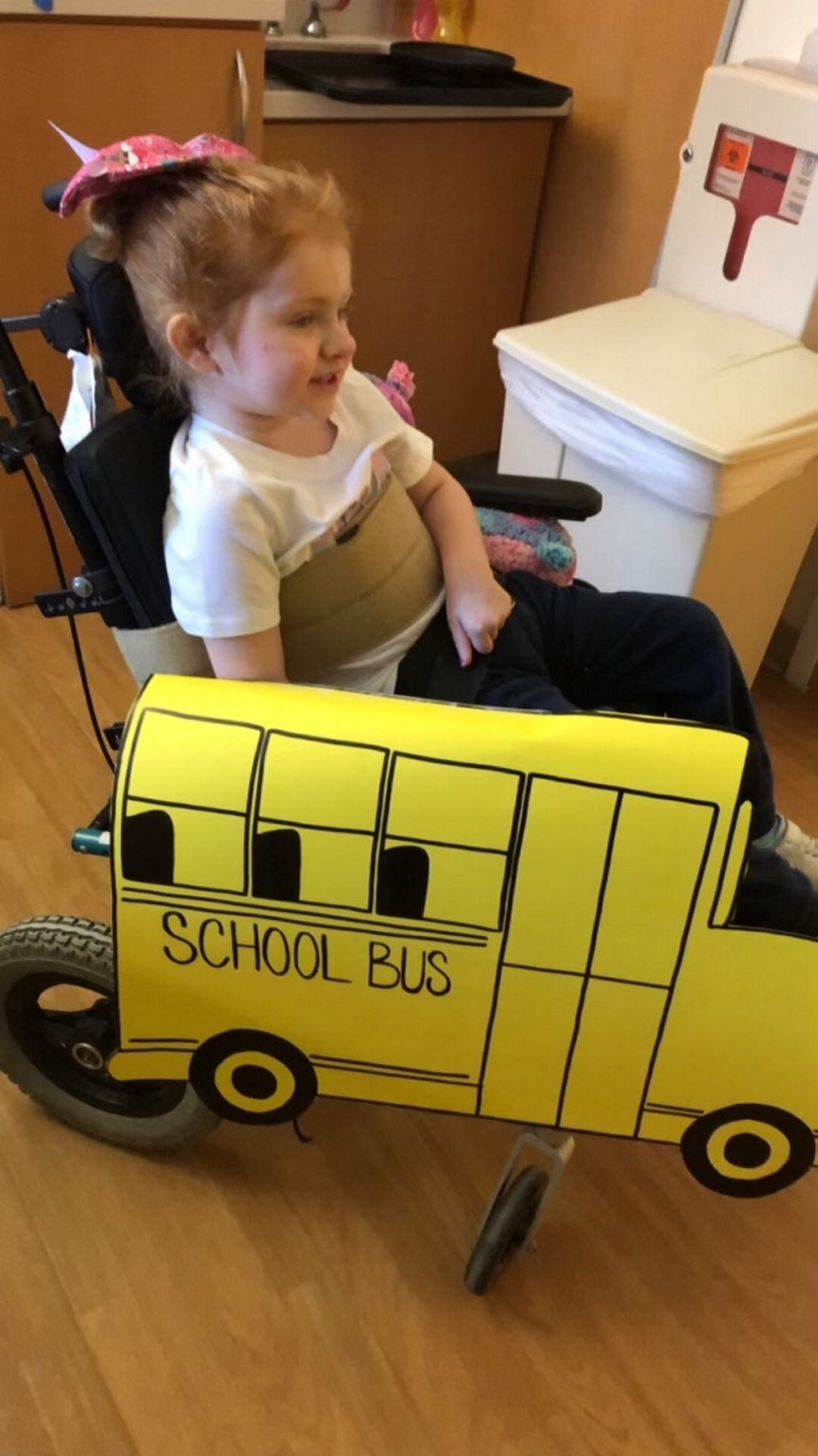 Sophia’s brave struggle Girl, 3, fights for vision after seizures